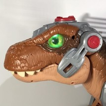 Fisher-Price Imaginext Jurassic World 33” T Rex escape Dinosaur Works Ha... - $79.99