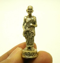 Lp Suang Mini Figurine Statue Miracle Rice Buddha Magic Thai Amulet Lucky Charm - £26.61 GBP