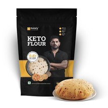 Keto Flour (1kg) Gluten Free Atta with Sunflower Seeds, Almonds, Peanuts - £30.95 GBP