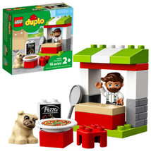 LEGO DUPLO Town Pizza Stand 10927 Pretend Play Pizza Set for Toddlers, L... - £20.02 GBP