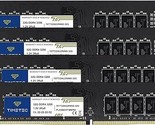 Timetec 128GB KIT(4x32GB) DDR4 3200MHz (or 2933MHz or 2666MHz) PC4-25600... - $420.99