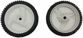 2 Front Drive Wheels for 21&quot; 22&quot; Craftsman Self-Propelled Walk Mower 675... - £38.63 GBP