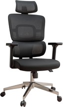 Mesh Desk Office Chair, Ergonomic Executive Office Chair, Adjustable, Black - $181.93