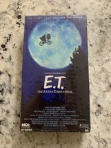 E.T. The Extra-Terrestrial VHS 1988, MCA Factory Sealed Watermark Green Flap VHS - £48.70 GBP