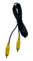 Composite RCA Male Video Cable Isolated on a White Background - £7.01 GBP