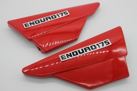 fits Yamaha DT175MX 1979 To 1993 for Motorcycle Side Cover Set - Red - £50.57 GBP