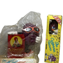 1987 CALIFORNIA RAISIN Plastic Coin Bank Promo  With Post Raisin Bran Ra... - $29.69