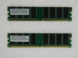 2GB (2X1GB) Memory For Dell Dimension 1100 2400 2400C 2400N 3000 3000N 4550 2.8G - £20.92 GBP