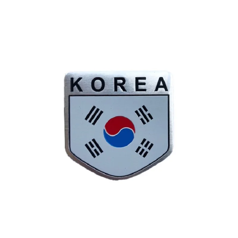 Beautiful Asian South Korea Korean National Flag Emblem Car Stickers Auto Window - £55.55 GBP