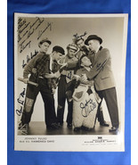 Johnny Puleo and His HARMONICA GANG signed Autographed Press Photo - $79.18