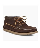 UGG Australia Men&#39;s Beach Moc Chukka Leather Boots Size 8 Color Stout NIB - £83.68 GBP