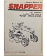 Manuale Di Servizio Per Rasaerba Snapper LTD Serie 0 Attrezzature OEM - €8,56 EUR