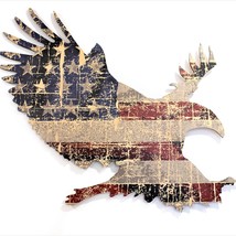 American Flag Wall Art Large 36 ”x 30” - £60.48 GBP