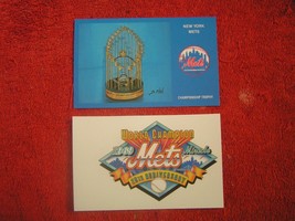 MLB 1969 New York Mets World Champions OR 25th Anniversary Post Card $9.... - £7.75 GBP