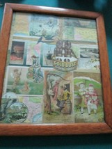 Memento Antique Trading Cards In Frame - £49.81 GBP