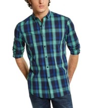 $55 Club Room Regular-Fit Quick-Dry Performance Stretch Plaid Shirt  XL - $24.75