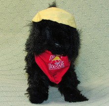 Jake The Salty Dog Cafe Plush Black Lab Yellow Hat Red Bandana 8&quot; Nose To Rump - £6.89 GBP