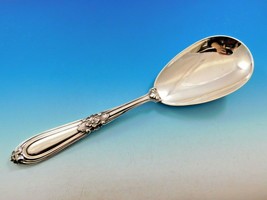 Esteval by Buccellati Italy Sterling Silver Vegetable Serving Spoon 11 3/8" - £1,192.67 GBP