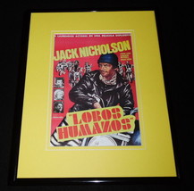 The Rebel Rousers Framed 11x14 Poster Display Jack Nicholson Diane Ladd - $34.64