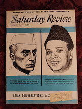 Saturday Review December 12 1953 Jawaharlal Nehru Mohammed Ali Herbert Weinstock - £8.63 GBP