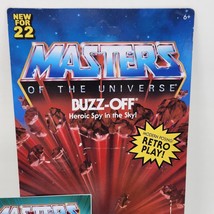 New In Package 2022 Masters Of The Universe BUZZ-OFF Motu Retro Play Figure Open - £17.97 GBP