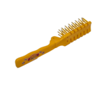 VINTAGE 1990&#39;s DISNEY THE LION KING FOLDABLE YELLOW PLASTIC HAIR BRUSH - $19.00