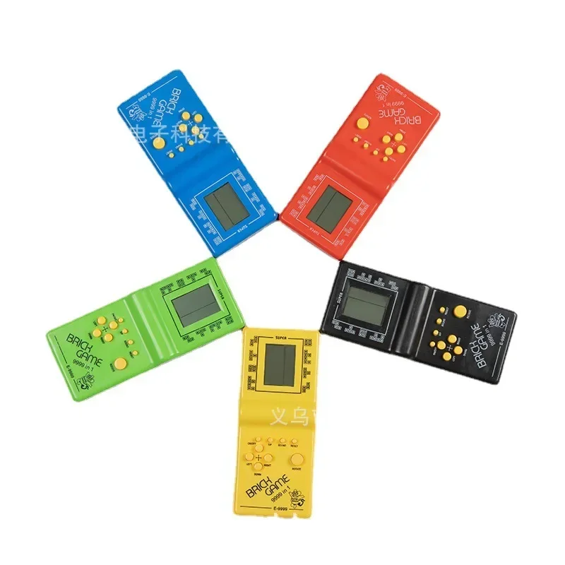 Tetris Game Console Nostalgic Mini Handheld Game Console Classic Kids Hold Up - £14.44 GBP+