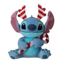Disney Lilo &amp; Stitch  Holiday Christmas Candy Santa Plush 8&quot; New Tags FREE SHIP - £13.91 GBP