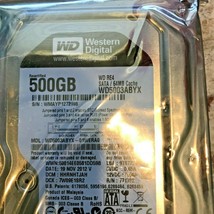 Western Digital WD5003ABYX 500GB 3.5" SATA2 3GB/s 7.2K 64MB Hdd Recertified - £15.85 GBP