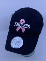 Vintage New Era Women&#39;s New York Yankees Breast Cancer Awareness Ribbon Hat - £27.86 GBP