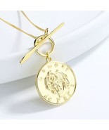18K GOLD Filled Necklace • L Amour De Paris Pendant Necklace • Parisian - $59.39