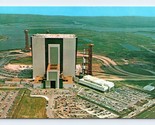 Nasa Apollo Saturn V Facilities Kennedy Spazio Centro Florida Cromo Post... - $3.02