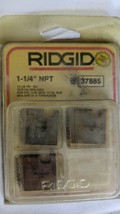 1-1/4&quot; NPT RIDGID 37885 Pipe Threading Dies &quot;Opened Package With Die #2 ... - $465.81 MXN