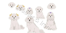 New Maltese Dog Vinyl Checkbook Cover - £6.99 GBP