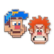 Wreck It Ralph Disney Pins: Pixel Fix-It Felix Jr. and Ralph - £23.52 GBP