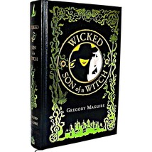 Wicked and Son Of A Witch Gregory Maguire Leather Edition Wizard Of Oz 2 Novels - £54.75 GBP
