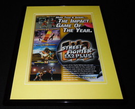 Street Fighter EX2 Plus 2000 Capcom Framed 11x14 ORIGINAL Advertisement  - $34.64