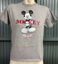 Mickey Mouse Disney Florida Gray Youth Kids XL T-Shirt - £9.21 GBP