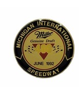 1992 Miller Beer 400 Michigan Speedway NASCAR Race Racing Enamel Lapel H... - £6.25 GBP