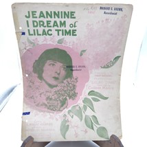 Vintage Sheet Music, Jeannine I Dream of Lilac Time by Wolfe Gilbert - £6.17 GBP