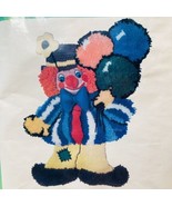 Vintage Creative Expressions Latch Hook Kit 6832 Helium Harry Clown Kit ... - $27.10 CAD