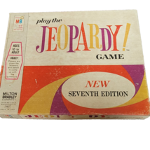 Vintage 1970 Jeopardy Board Game Seventh Edition 7th Milton Bradley 4457... - $11.87