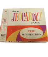 Vintage 1970 Jeopardy Board Game Seventh Edition 7th Milton Bradley 4457... - $11.87