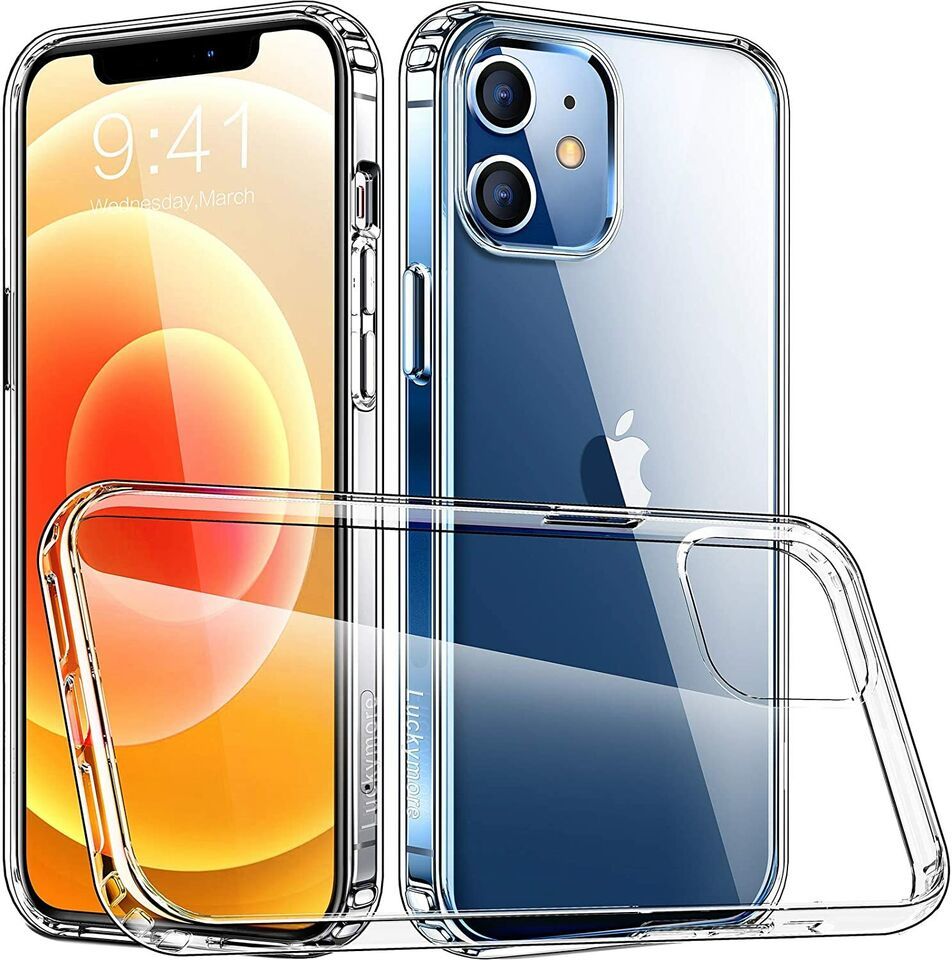 Primary image for Compatible with iPhone 12 Mini Case,Shockproof Phone Case for 5.4 Inch (Clear)
