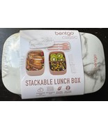 Bentgo Classic - Adult Bento Box, All-In-One Stackable Lunch Box Contain... - $18.34 CAD