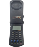Motorola StarTAC ST 7868W Black Flip Cellular Phone Vintage Sold As is A... - $65.93