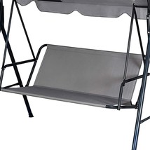 Swing Seat Replacement Swing Covers For Outdoor, Gray, 58.3X19.5X19.5 In... - £33.81 GBP