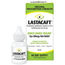 Lastacaft   Eye Allergy Itch Relief 60 Day Supply ~ Exp 10/2025+ - $221.78 MXN