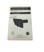Vintage Airport Facility Directory Southwest US US April 1987 NOAA - $228.47 MXN