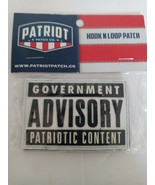 Government Advisory Patriotic Content Patch - £7.28 GBP